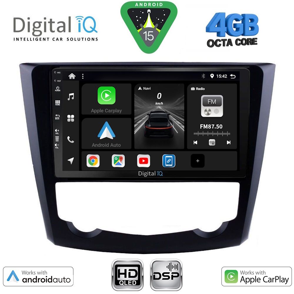 DIGITAL IQ BXF 16549_CPAA (9inc) MULTIMEDIA TABLET for RENAULT KADJAR mod. 2015-2022