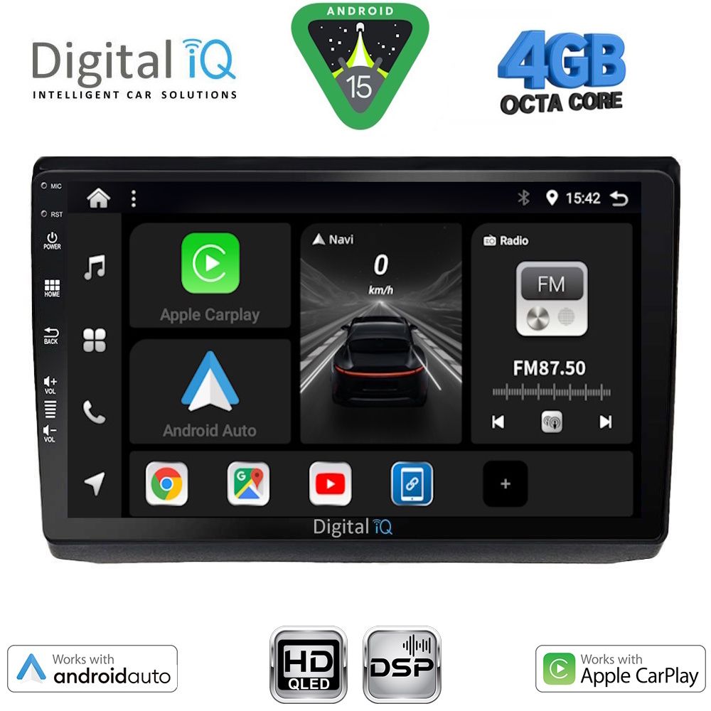 DIGITAL IQ BXF 16558_CPAA (10inc) MULTIMEDIA TABLET for OPEL VIVARO – RENAULT TRAFIC - NISSAN PRIMASTAR mod. 2004-2015
