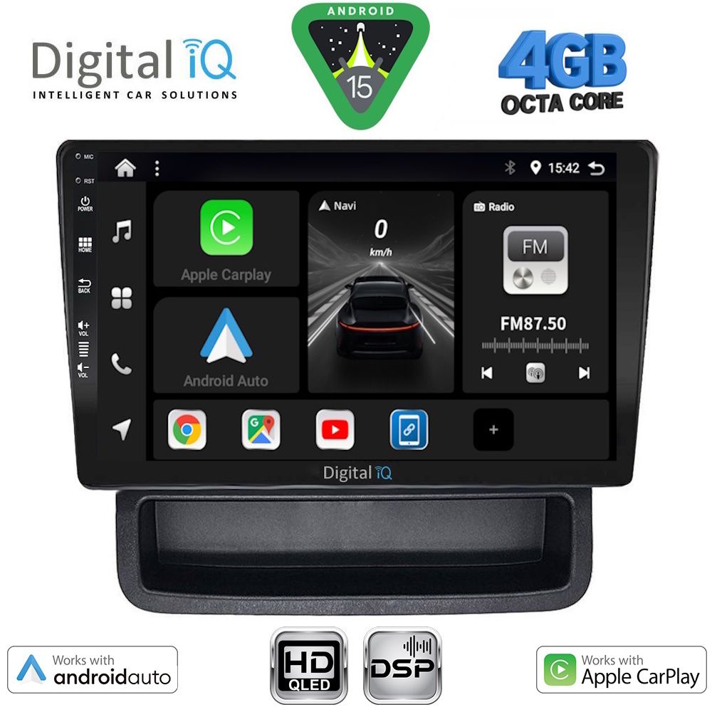 DIGITAL IQ BXF 16559_CPAA (10inc) MULTIMEDIA TABLET for OPEL VIVARO – RENAULT TRAFIC - NISSAN PRIMASTAR mod. 2004-2015