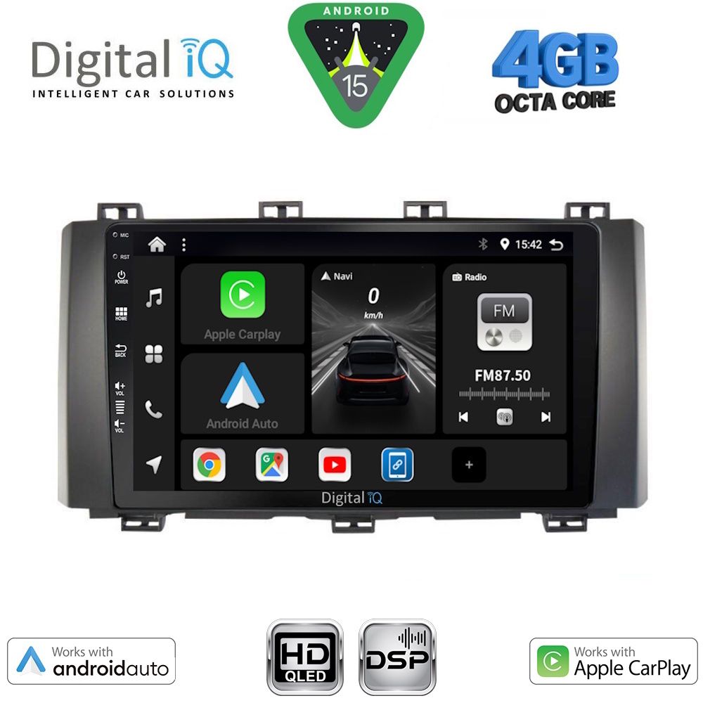DIGITAL IQ BXF 16568_CPAA (9inc) MULTIMEDIA TABLET for SEAT ATECA mod. 2017-2025