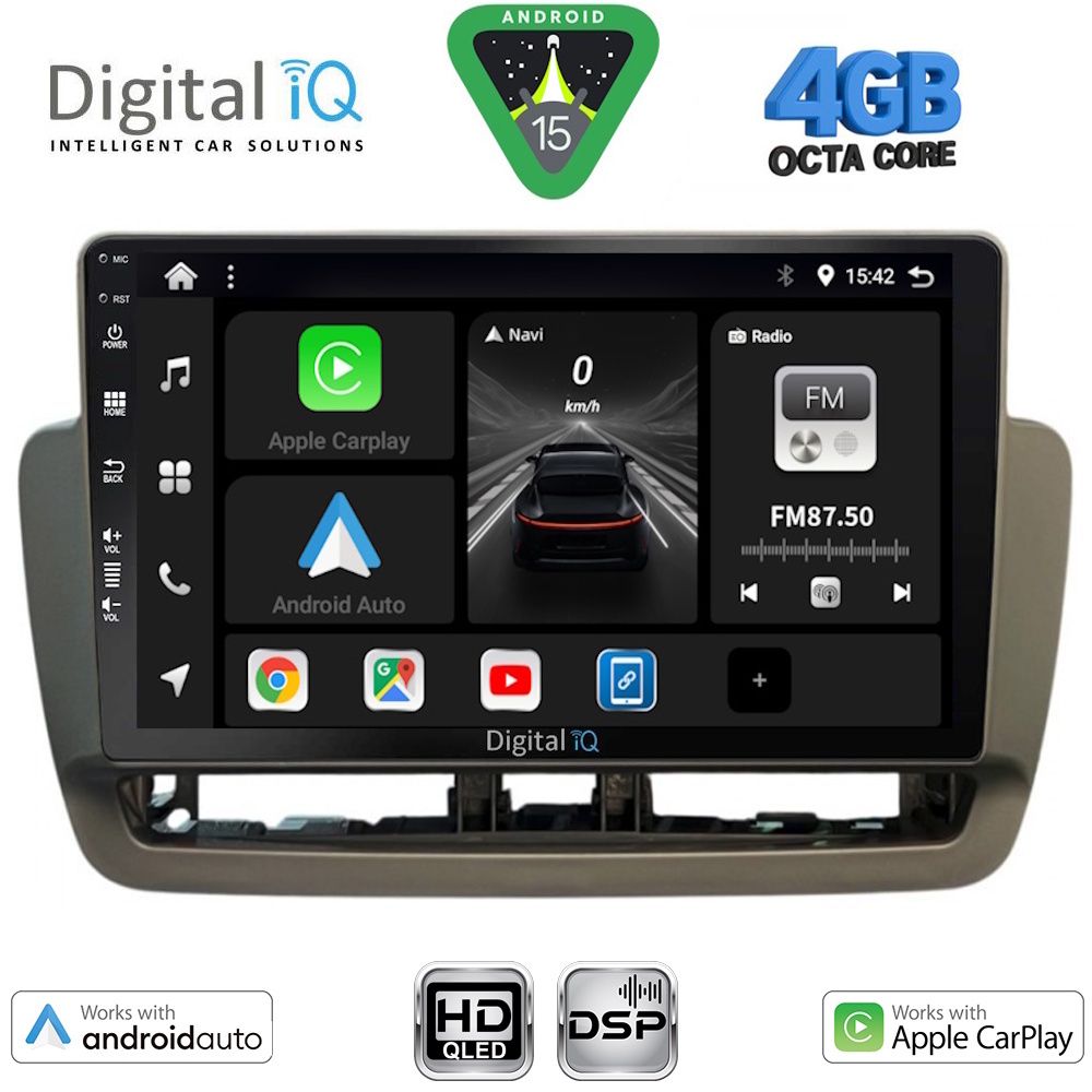 DIGITAL IQ BXF 16572_CPAA (9inc) MULTIMEDIA TABLET for SEAT IBIZA mod. 2012-2015