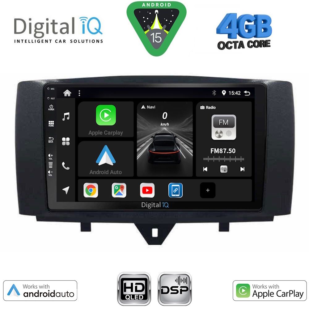 DIGITAL IQ BXF 16622_CPAA (9inc) MULTIMEDIA TABLET for SMART (451) mod. 2010-2015