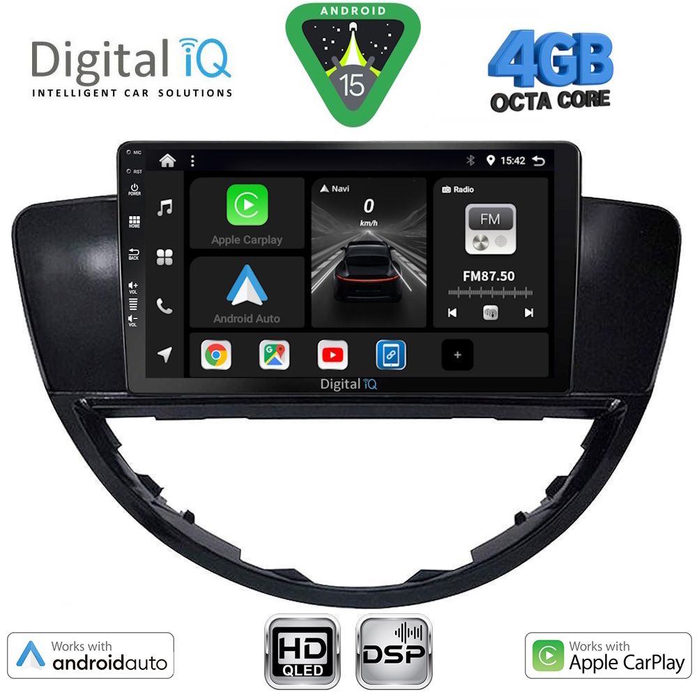 DIGITAL IQ BXF 16660_CPAA (9inc) MULTIMEDIA TABLET for SUBARU TRIBECA mod. 2007-2014