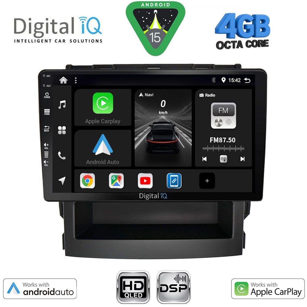 DIGITAL IQ BXF 16664_CPAA (9inc) MULTIMEDIA TABLET for SUBARU FORESTER - IMPREZA mod. 2019-2025