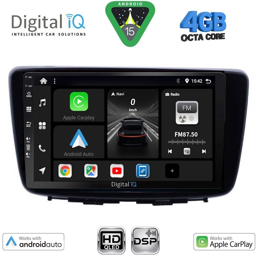 DIGITAL IQ BXF 16672_CPAA (9inc) MULTIMEDIA TABLET for SUZUKI BALENO mod. 2016-2022