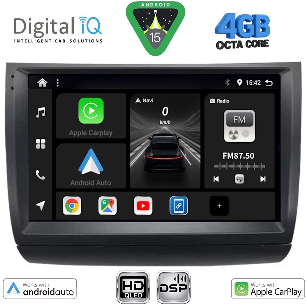 DIGITAL IQ BXF 16728_CPAA (9inc) MULTIMEDIA TABLET for TOYOTA PRIUS mod. 2003-2009