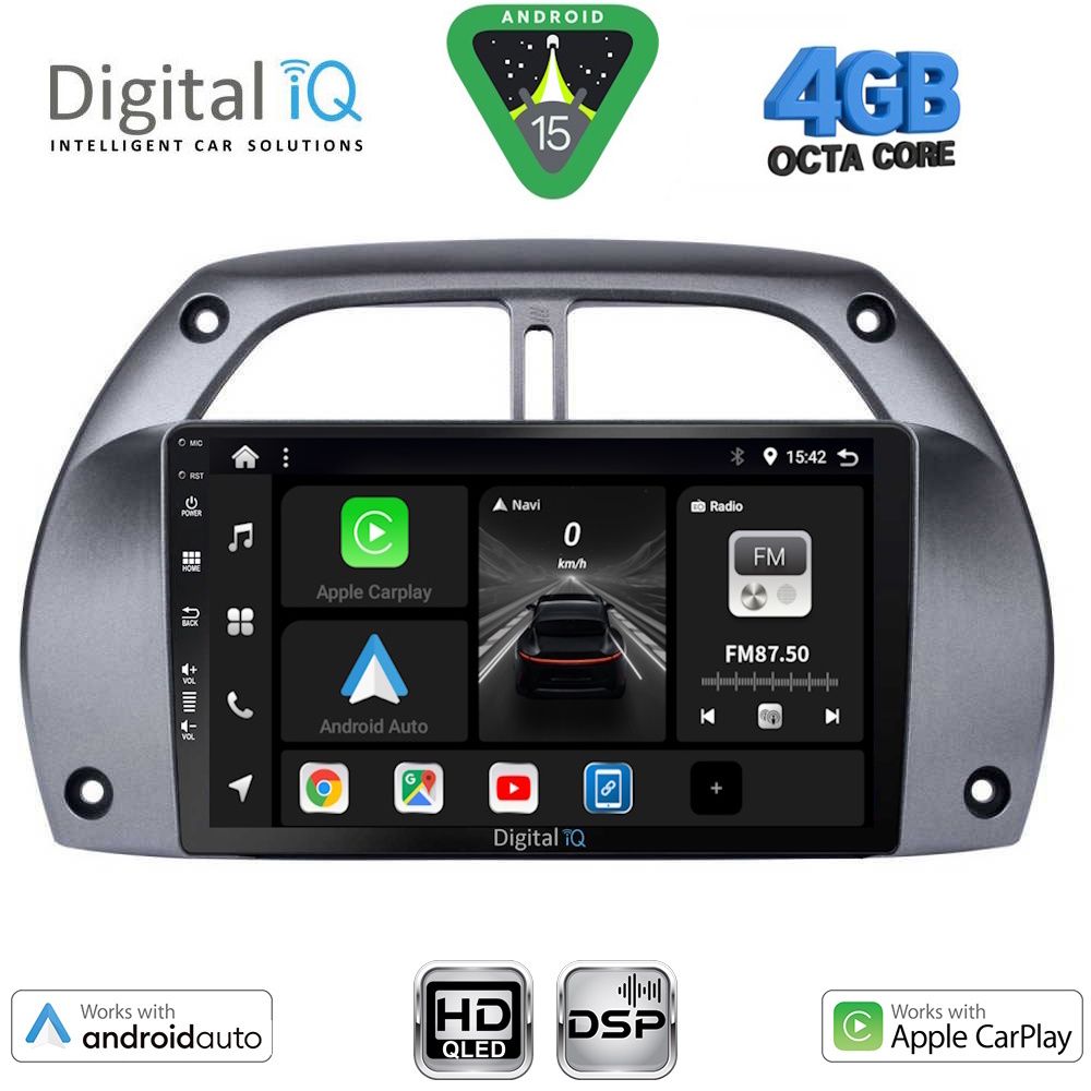 DIGITAL IQ BXF 16730_CPAA A/C (9inc) MULTIMEDIA TABLET for TOYOTA RAV 4 mod. 2000-2006