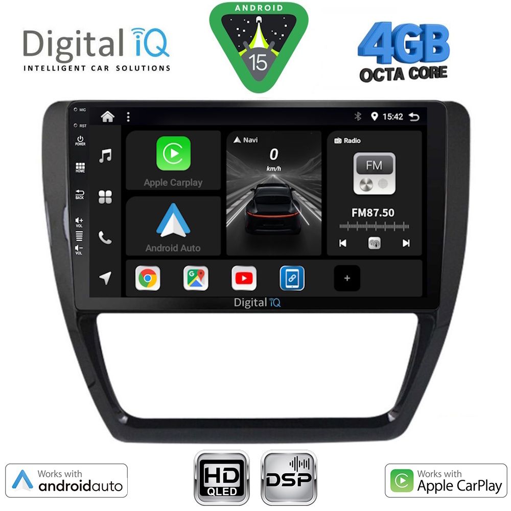 DIGITAL IQ BXF 16741_CPAA (10inc) MULTIMEDIA TABLET for VW JETTA mod. 2010-2016
