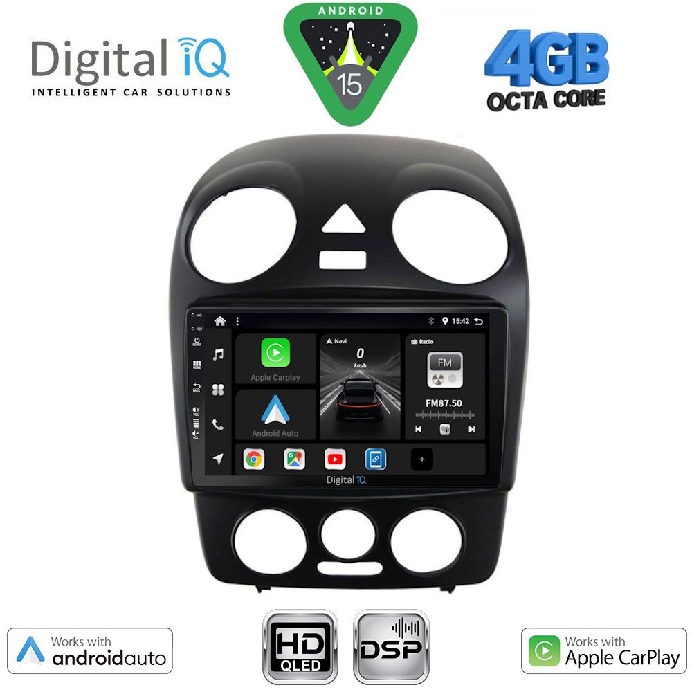 DIGITAL IQ BXF 16742_CPAA (9inc) MULTIMEDIA TABLET for VW BEETLE mod. 2004-2011
