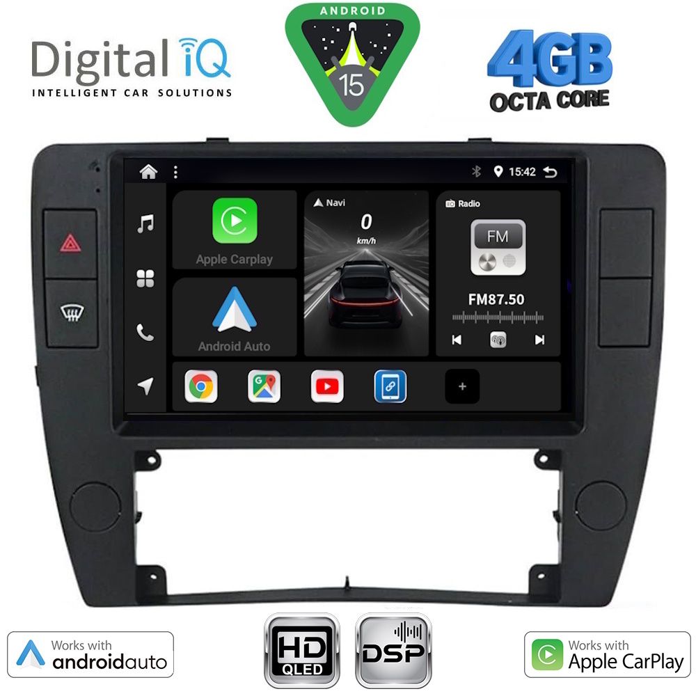 DIGITAL IQ BXF 16749_CPAA (9inc) MULTIMEDIA TABLET for VW PASSAT mod. 2000-2005