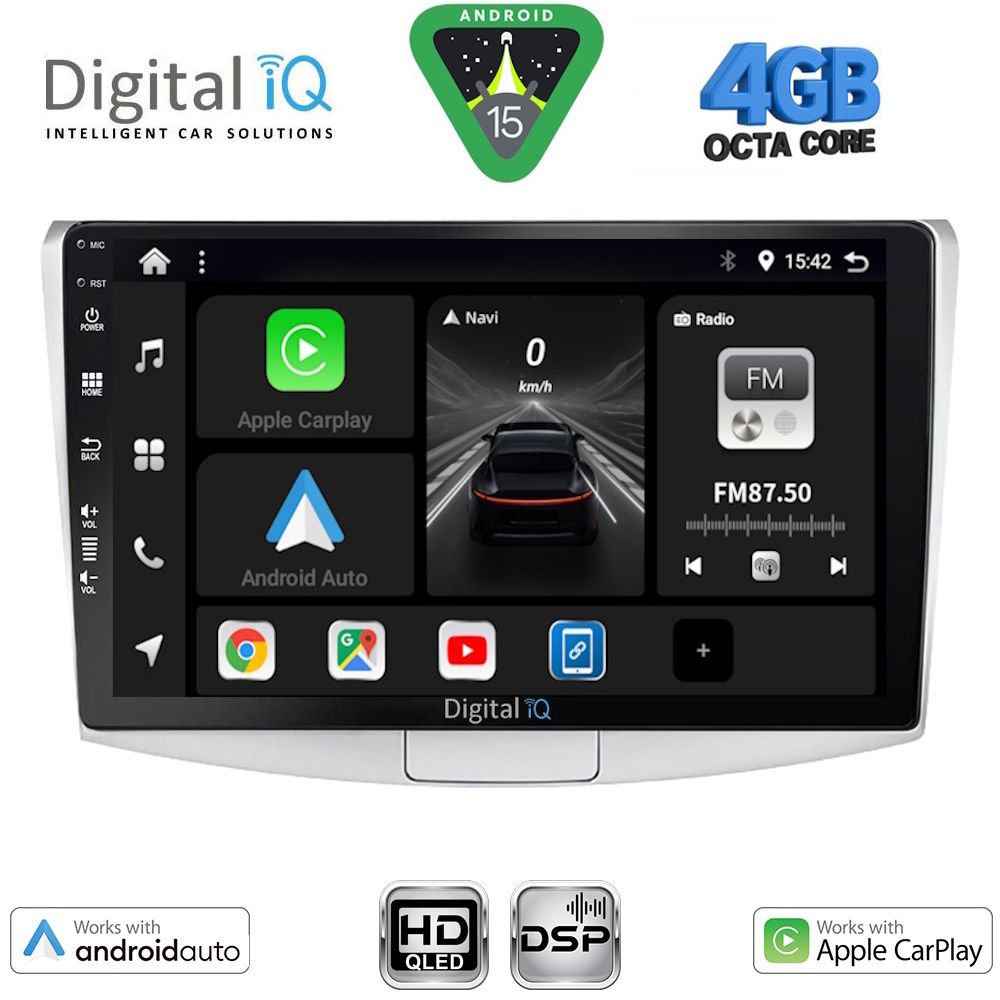 DIGITAL IQ BXF 16764_CPAA (10inc) MULTIMEDIA TABLET for VW PASSAT mod. 2010-2015