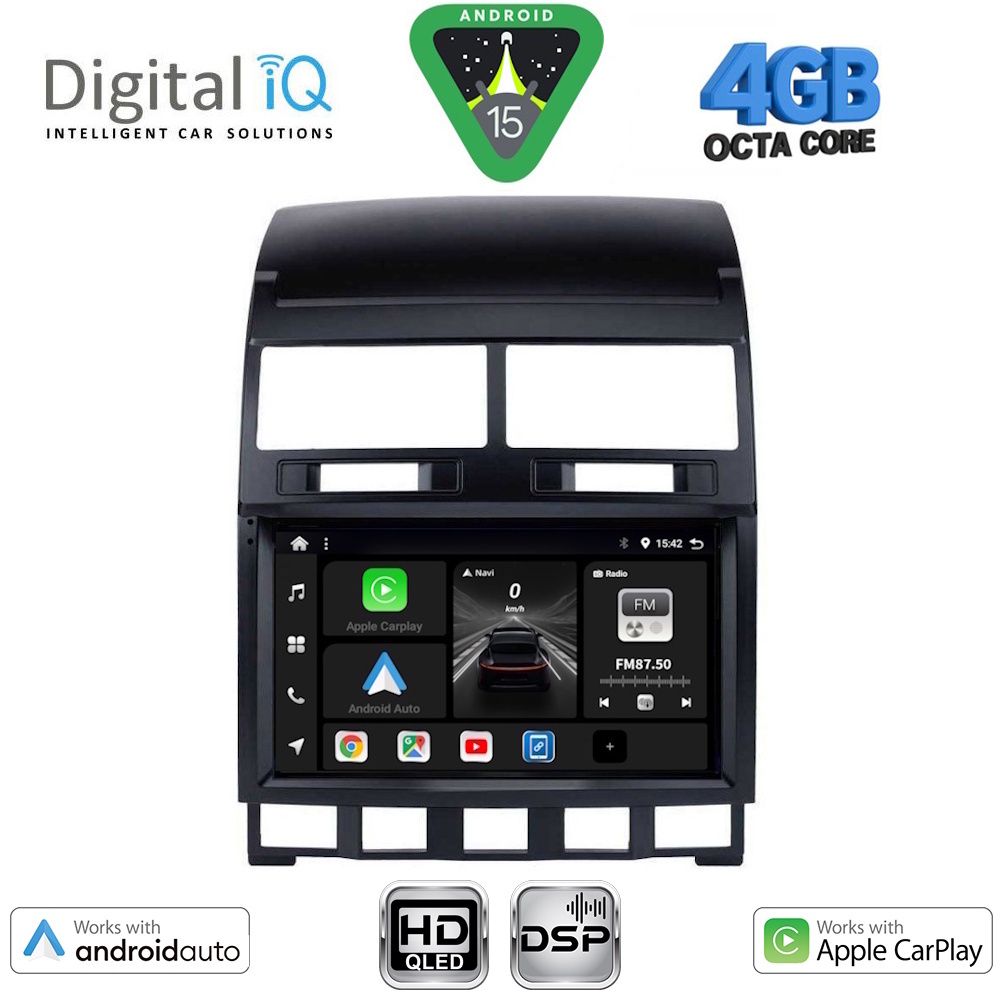 DIGITAL IQ BXF 16765_CPAA (9inc) MULTIMEDIA TABLET for VW TOUAREG mod. 2003-2011