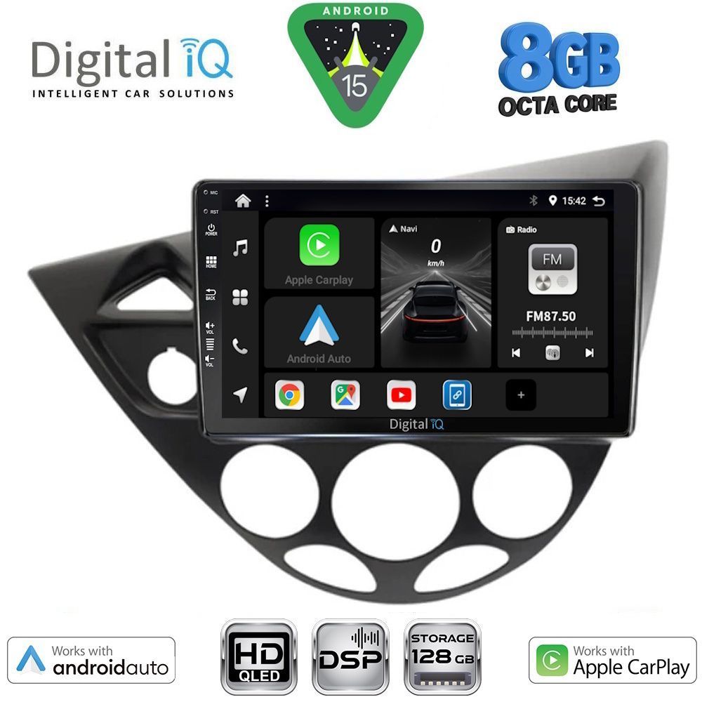 DIGITAL IQ BXF 7169_CPAA (9inc) MULTIMEDIA TABLET for FORD FOCUS mod. 1998-2004