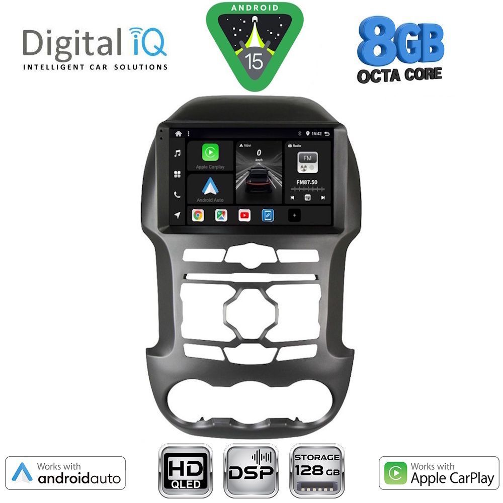 DIGITAL IQ BXF 7171S_CPAA (9inc) MULTIMEDIA TABLET for FORD RANGER mod. 2011-2015