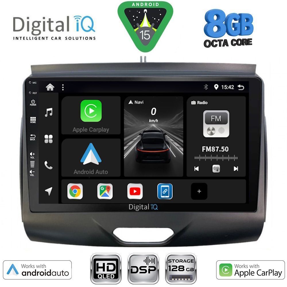 DIGITAL IQ BXF 7172B_CPAA (9inc) MULTIMEDIA TABLET for FORD RANGER mod. 2015-2018