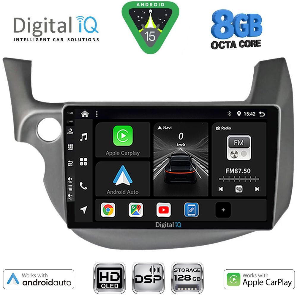 DIGITAL IQ BXF 7211_CPAA (10inc) MULTIMEDIA TABLET for HONDA JAZZ mod. 2008-2012