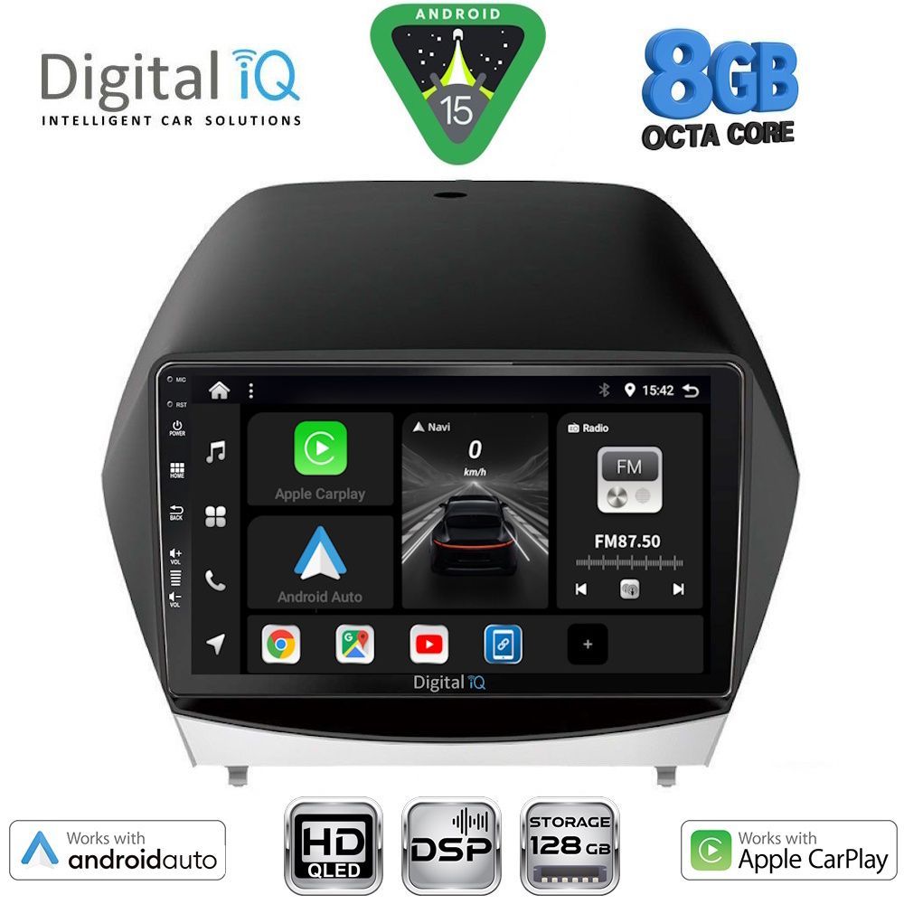 DIGITAL IQ BXF 7235_CPAA (10inc) MULTIMEDIA TABLET for HYUNDAI iX35 mod. 2010-2015