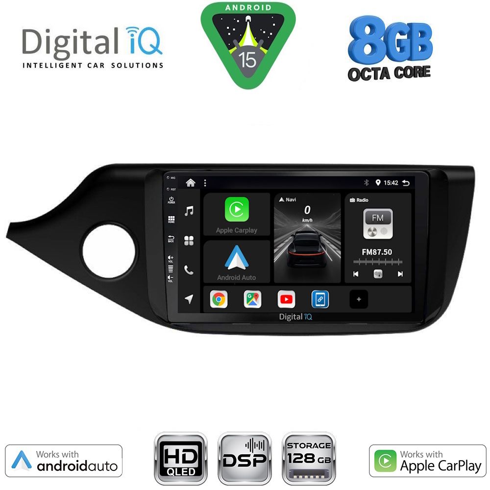 DIGITAL IQ BXF 7302_CPAA (9inc) MULTIMEDIA TABLET for KIA CEED mod. 2012-2018