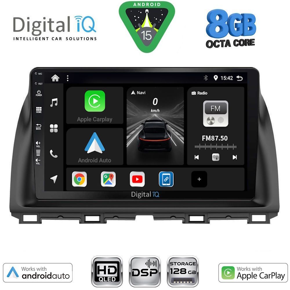 DIGITAL IQ BXF 7380_CPAA (10inc) MULTIMEDIA TABLET for MAZDA CX5 mod. 2013-2017