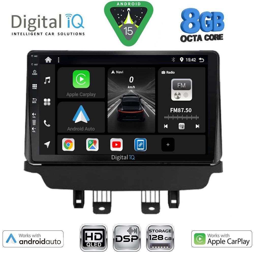 DIGITAL IQ BXF 7384_CPAA (9inc) MULTIMEDIA TABLET for MAZDA CX3 mod. 2014-2023