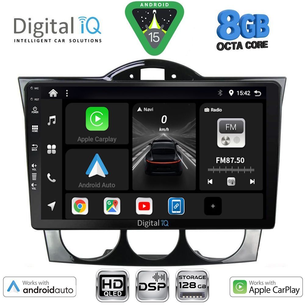 DIGITAL IQ BXF 7394_CPAA (9inc) MULTIMEDIA TABLET for MAZDA RX8 mod. 2001-2008