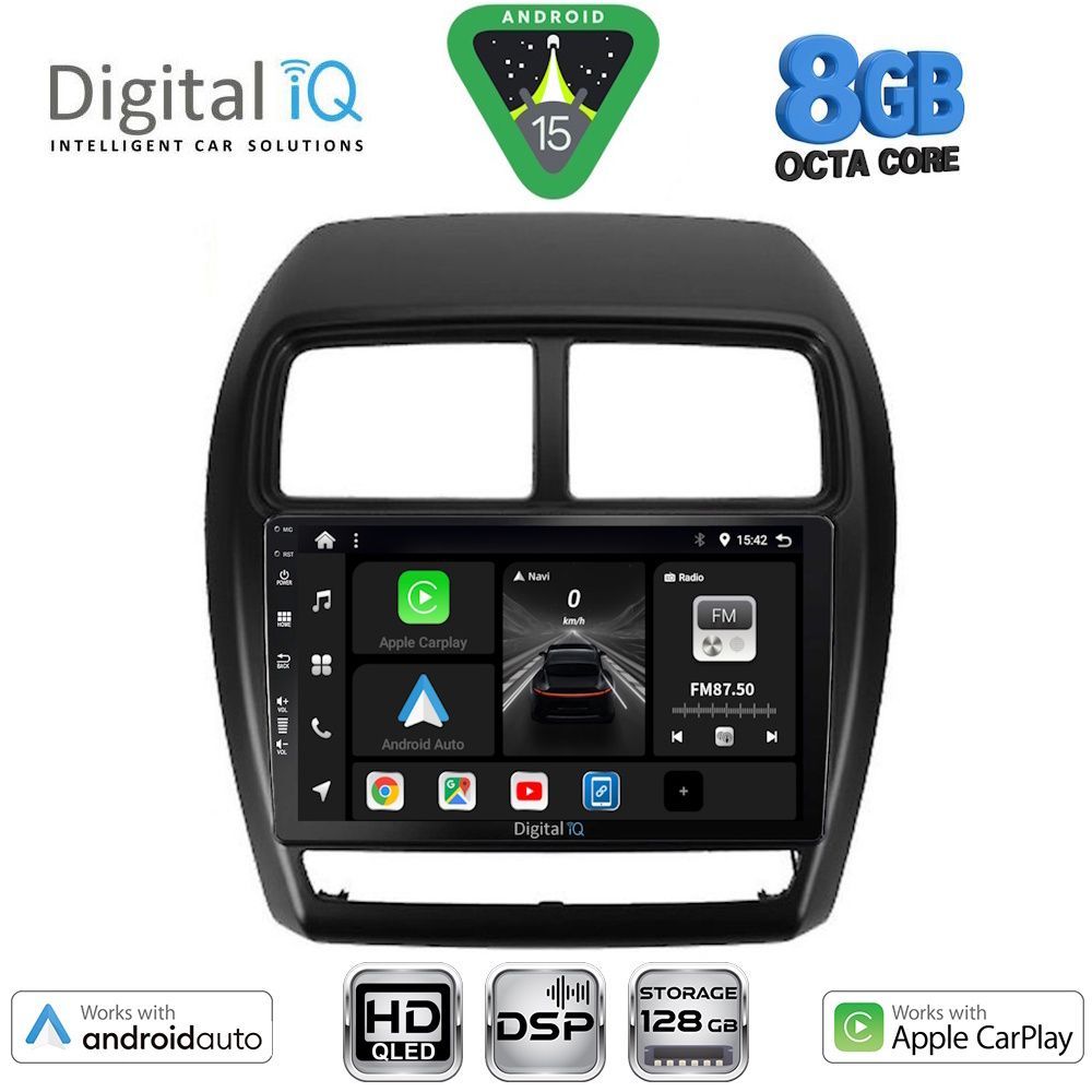 DIGITAL IQ BXF 7431_CPAA (9inc) MULTIMEDIA TABLET for MITSUBISHI ASX mod. 2020-2023