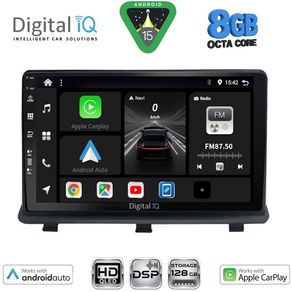 DIGITAL IQ BXF 7480_CPAA (9inc) MULTIMEDIA TABLET for OPEL ANTARA mod. 2006-2016