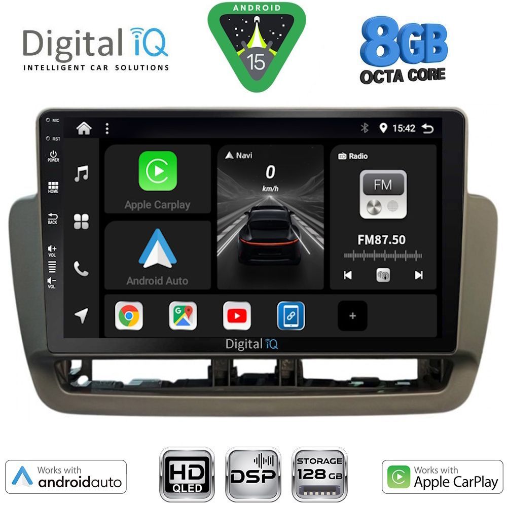 DIGITAL IQ BXF 7572_CPAA (9inc) MULTIMEDIA TABLET for SEAT IBIZA mod. 2012-2015
