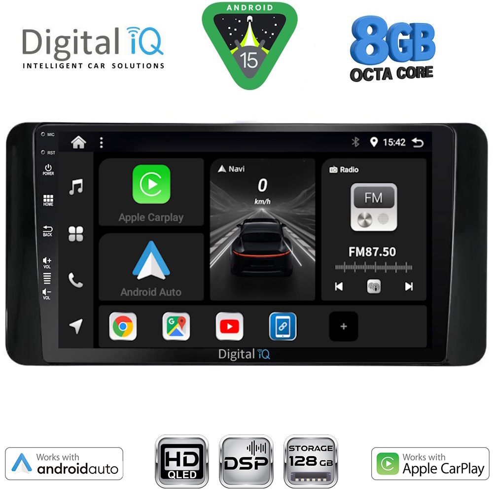 DIGITAL IQ BXF 7586_CPAA (10inc) MULTIMEDIA TABLET for SKODA KAMIQ mod. 2018-2026