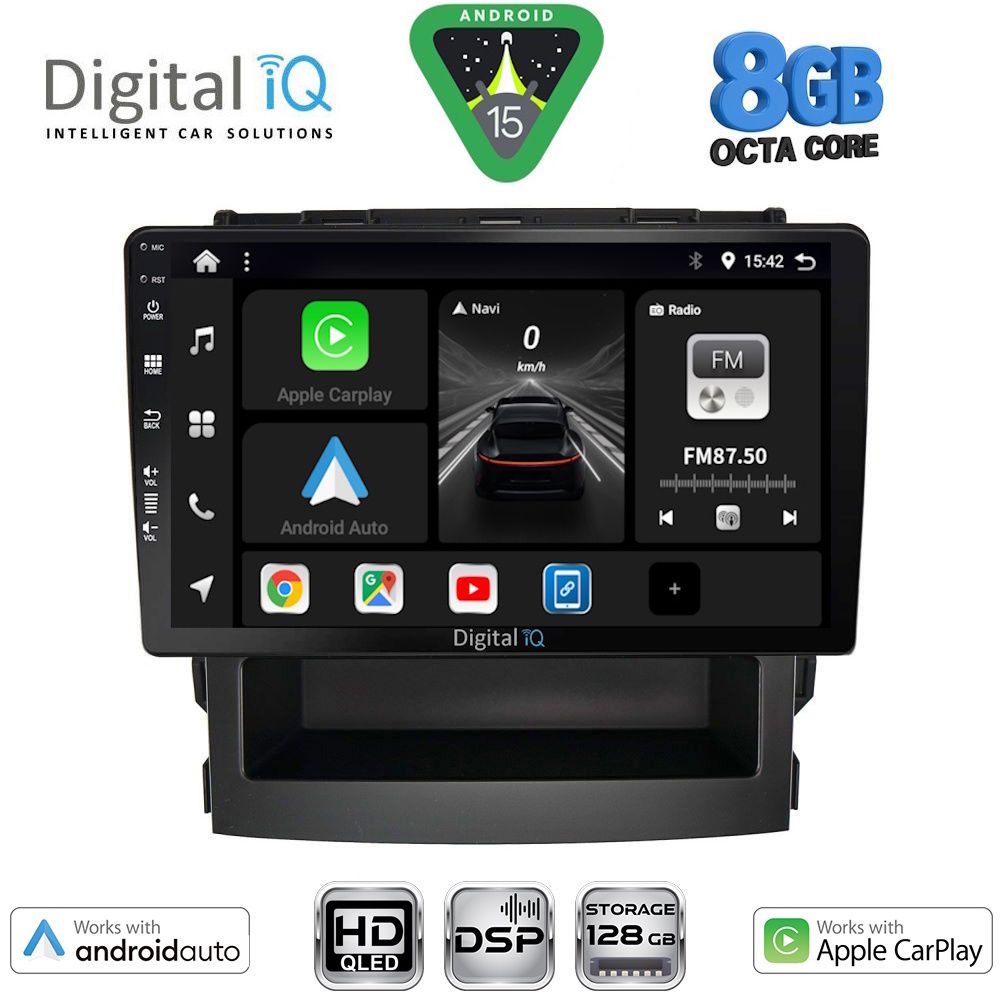 DIGITAL IQ BXF 7664_CPAA (9inc) MULTIMEDIA TABLET for SUBARU FORESTER - IMPREZA mod. 2019-2025