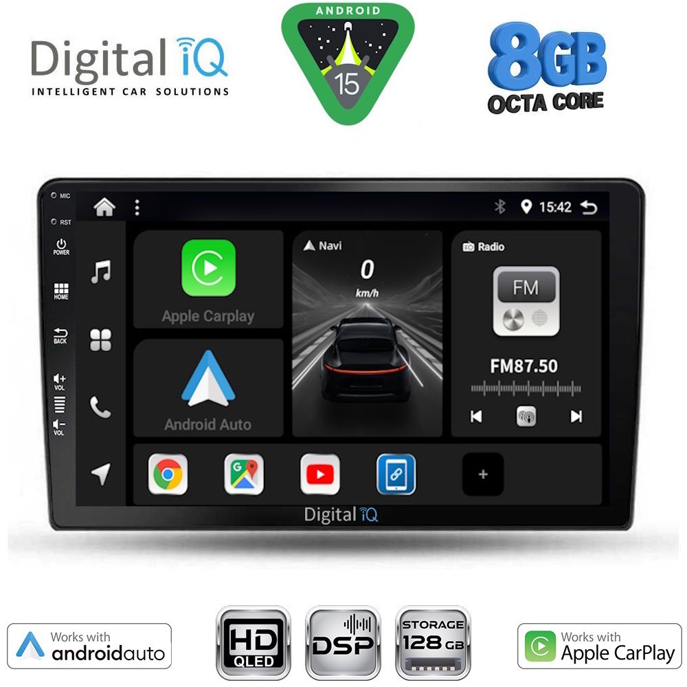 DIGITAL IQ BXF 7702_CPAA (9inc) MULTIMEDIA TABLET for TOYOTA AURIS mod. 2007-2012