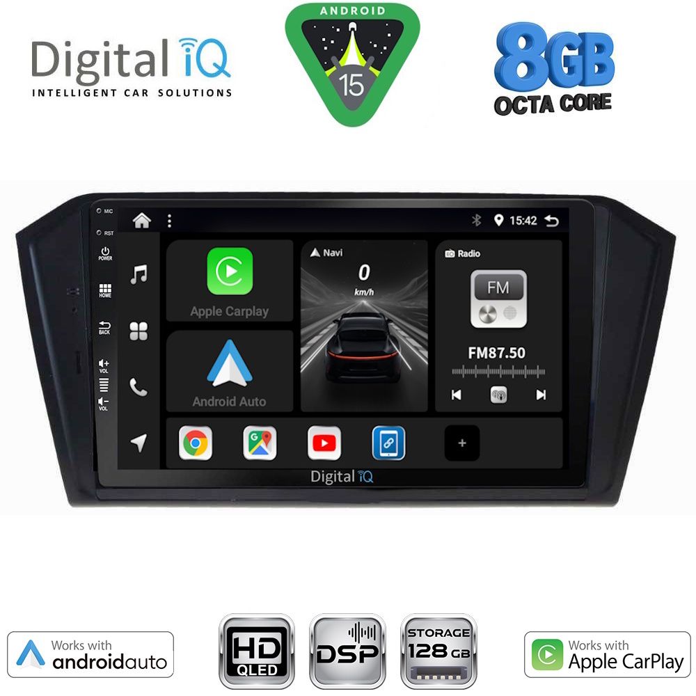 DIGITAL IQ BXF 7750_CPAA (10inc) MULTIMEDIA TABLET for VW PASSAT mod. 2016-2023