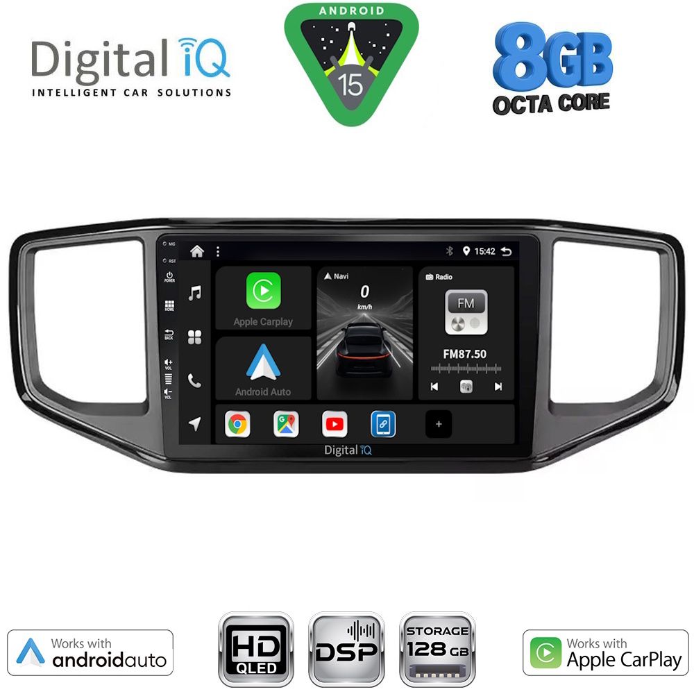 DIGITAL IQ BXF 7754_CPAA (9inc) MULTIMEDIA TABLET for VW AMAROK mod. 2017-2022