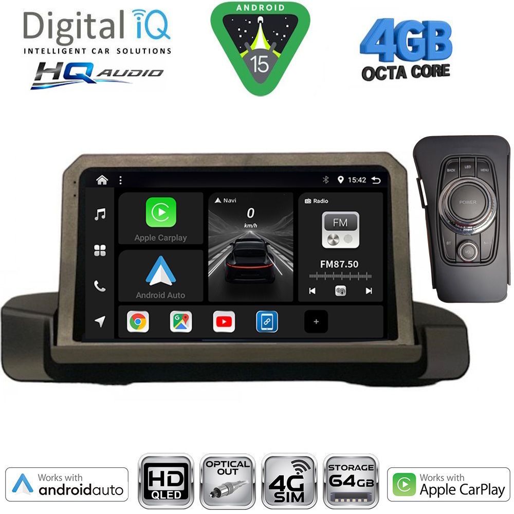 DIGITAL IQ BXK 19044_CPAA (9inc) MULTIMEDIA TABLET for BMW S.3 (E90-91-92) mod. 2005-2012