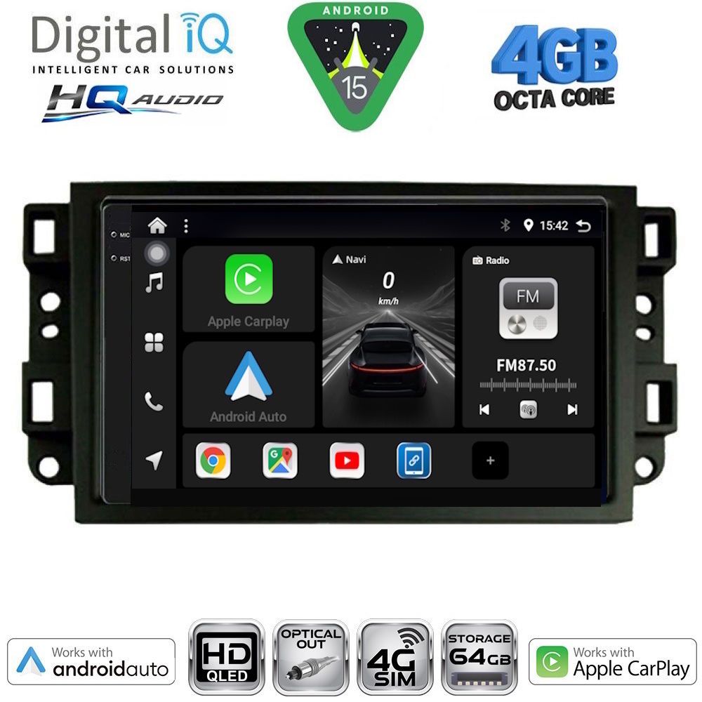 DIGITAL IQ BXK 19069_CPAA (10inc) MULTIMEDIA TABLET for GMC ALL mod. 2004-2012