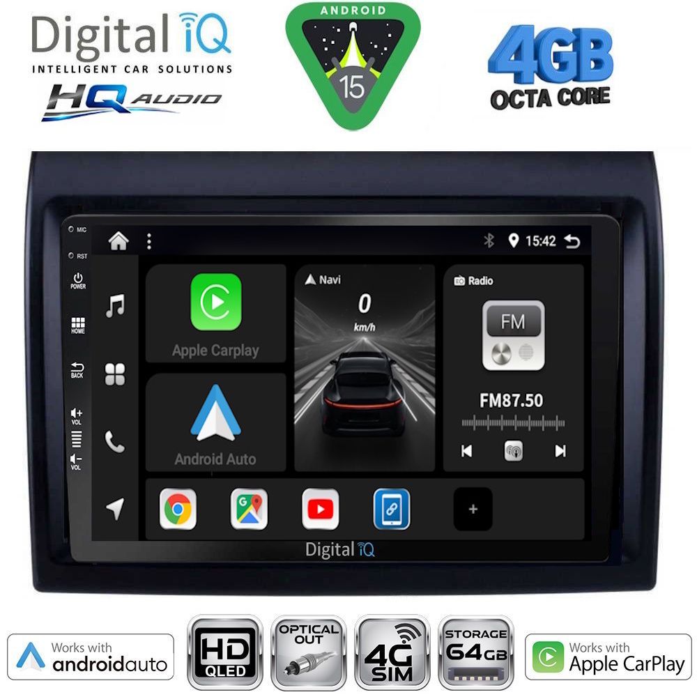 DIGITAL IQ BXK 19140_CPAA (9inc) MULTIMEDIA TABLET for FIAT DUCATO mod. 2006-2011