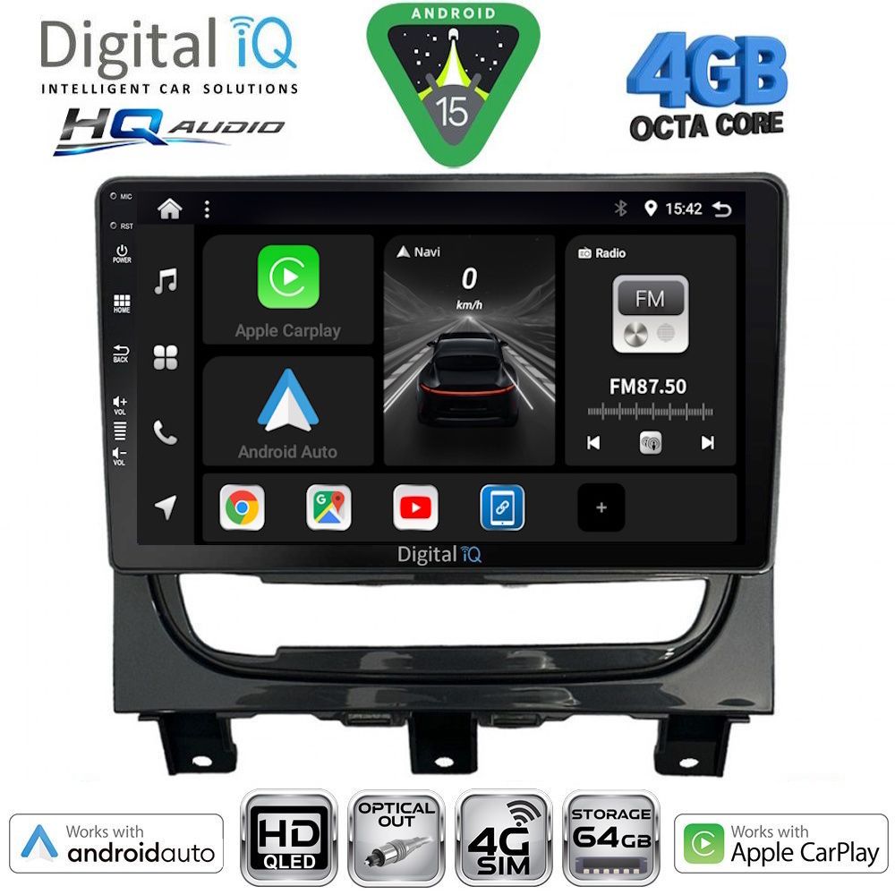 DIGITAL IQ BXK 19146_CPAA (9inc) MULTIMEDIA TABLET for FIAT STRADA mod. 2012-2020