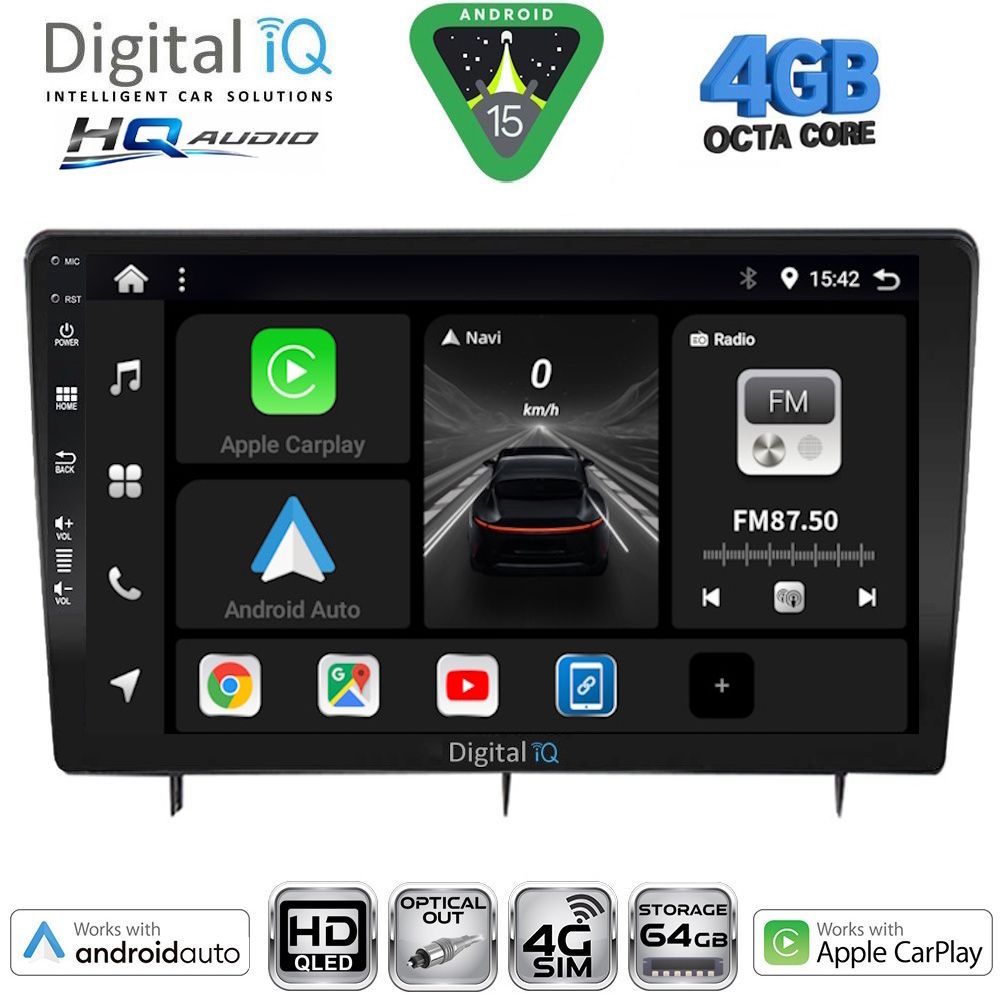 DIGITAL IQ BXK 19192_CPAA (10inc) MULTIMEDIA TABLET for HONDA CIVIC mod. 2022-2026