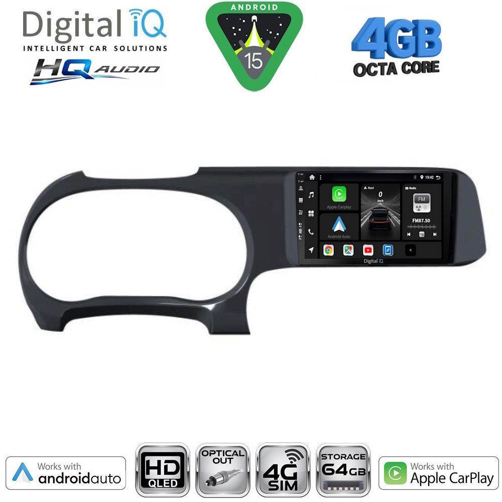 DIGITAL IQ BXK 19225_CPAA (9inc) MULTIMEDIA TABLET for HYUNDAI i10 mod. 2020-2026