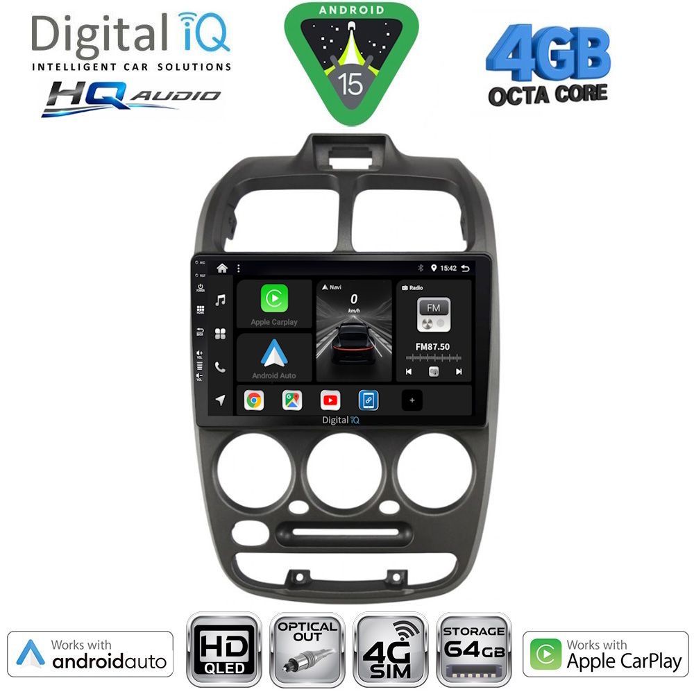 DIGITAL IQ BXK 19246_CPAA (9inc) MULTIMEDIA TABLET for HYUNDAI ACCENT mod. 1999-2004