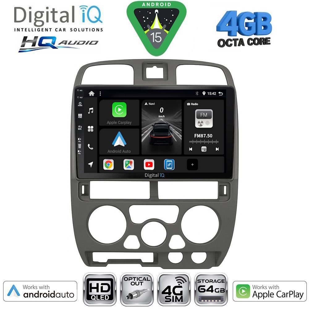 DIGITAL IQ BXK 19253GR_CPAA (9inc) MULTIMEDIA TABLET for ISUZU D-MAX mod. 2002-2008 (GREY) DIGITAL IQ BXK 19253GR_CPAA (9inc) MULTIMEDIA TABLET for ISUZU D-MAX mod. 2002-2008 (GREY)