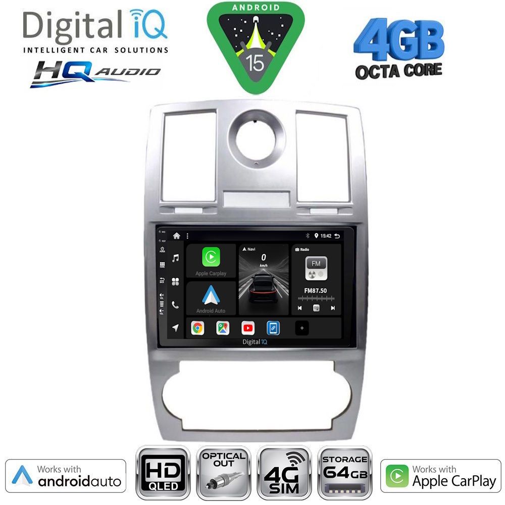 DIGITAL IQ BXK 19285_CPAA (9inc) MULTIMEDIA TABLET for CHRYSLER 300C mod. 2005-2010