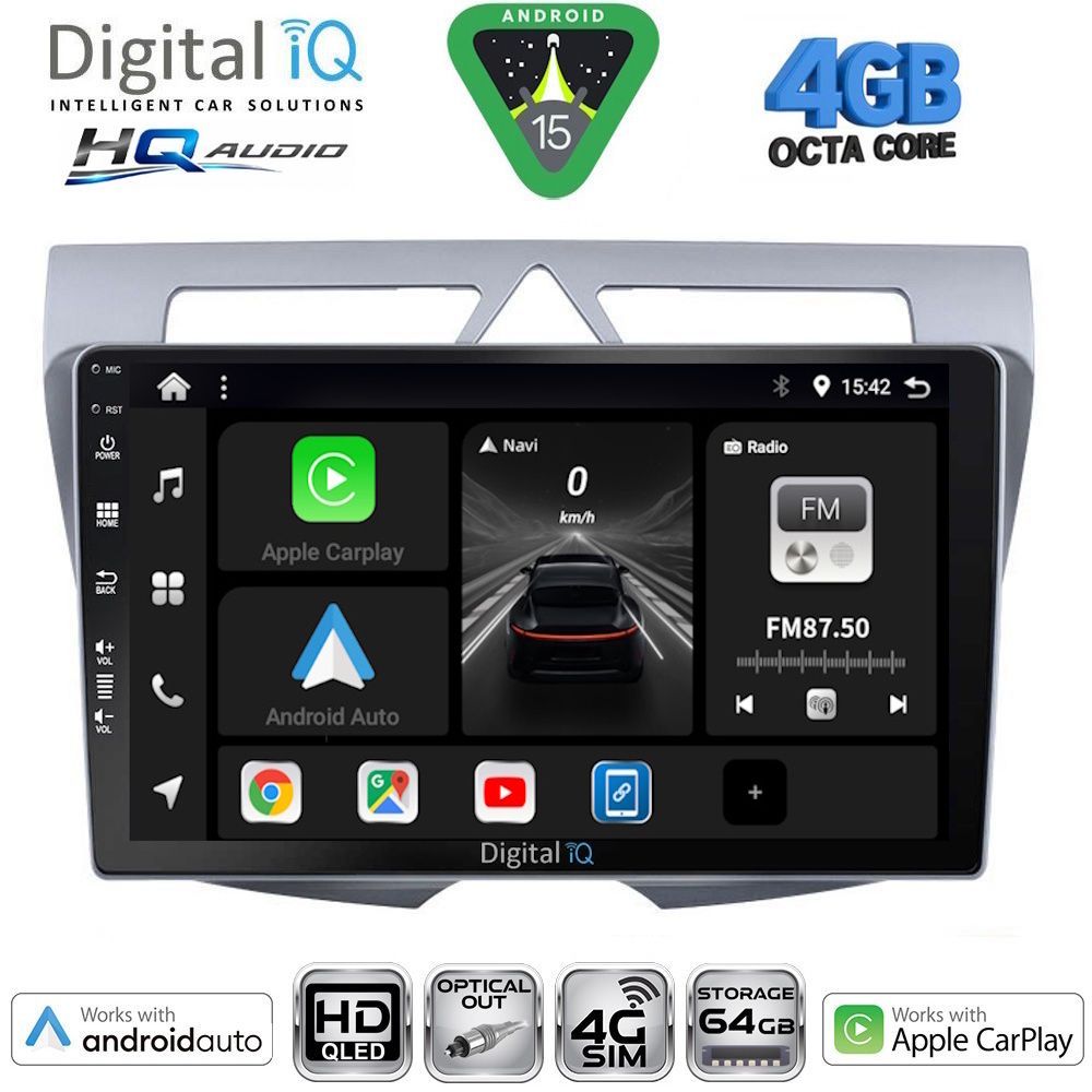DIGITAL IQ BXK 19307_CPAA (9inc) MULTIMEDIA TABLET for KIA PICANTO mod. 2008-2011