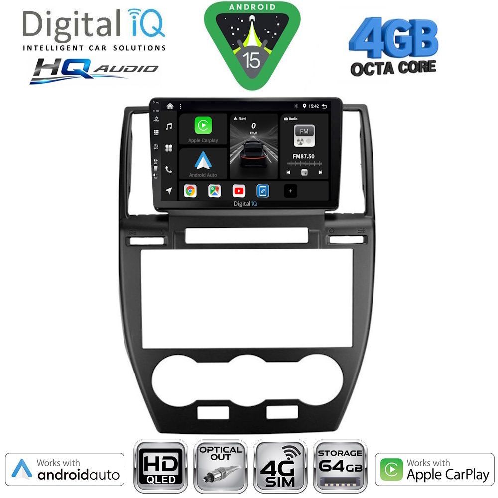 DIGITAL IQ BXK 19330_CPAA (9inc) MULTIMEDIA TABLET for FREELANDER 2 mod. 2006-2014