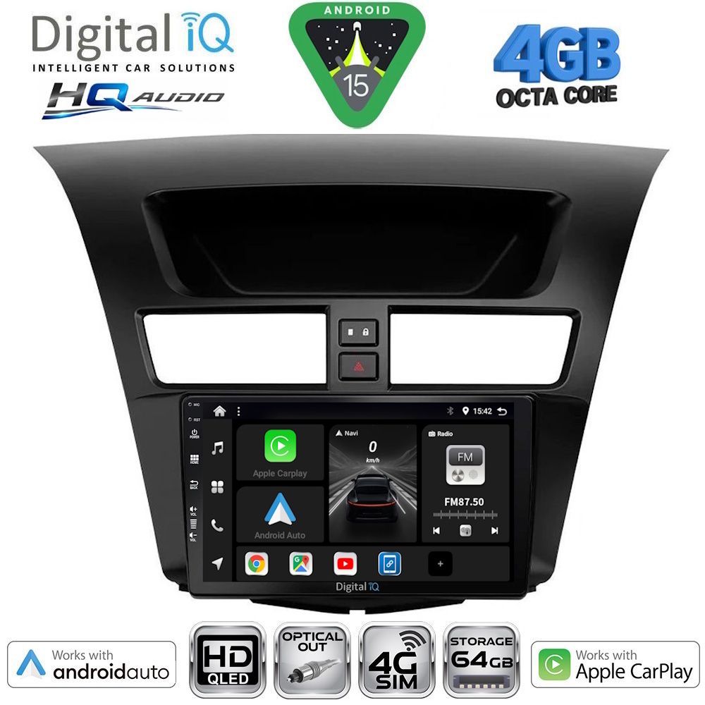 DIGITAL IQ BXK 19364_CPAA (9inc) MULTIMEDIA TABLET for MAZDA BT50 mod. 2012-2019