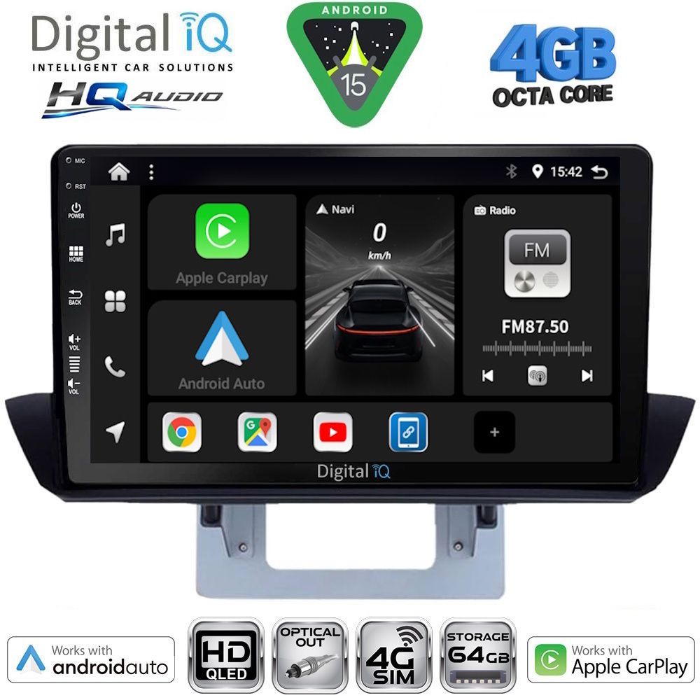 DIGITAL IQ BXK 19364_CPAA DASH (9inc) MULTIMEDIA TABLET for MAZDA BT50 mod. 2012-2019