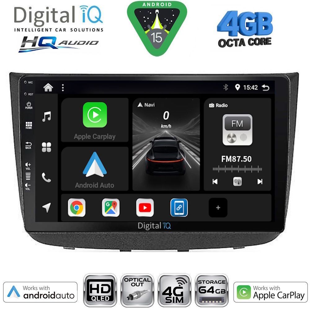 DIGITAL IQ BXK 19420_CPAA (10inc) MULTIMEDIA TABLET for MERCEDES VITO - VIANO (W639) mod. 2003-2007