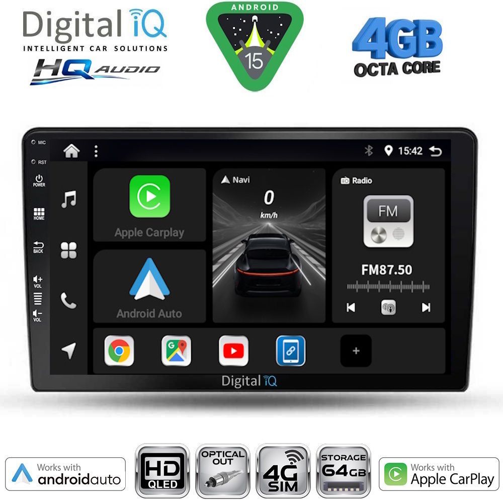 DIGITAL IQ BXK 19476_CPAA (10inc) MULTIMEDIA TABLET for NISSAN XTRAIL mod. 2004-2007