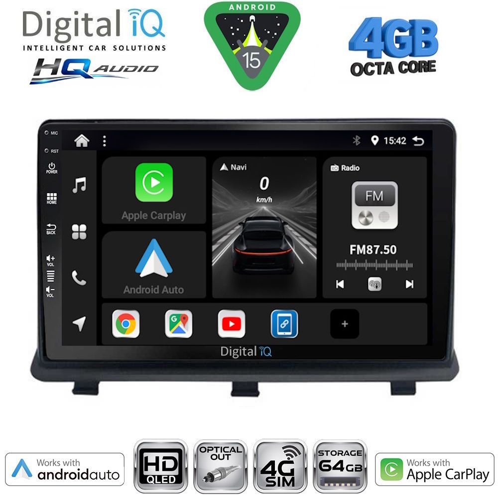 DIGITAL IQ BXK 19480_CPAA (9inc) MULTIMEDIA TABLET for OPEL ANTARA mod. 2006-2016