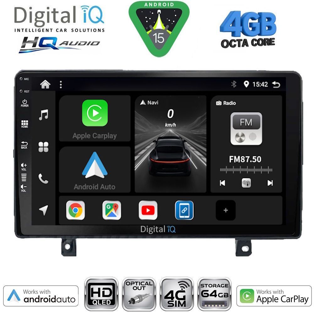 DIGITAL IQ BXK 19485_CPAA (9inc) MULTIMEDIA TABLET for OPEL ASTRA H mod.2004-2010